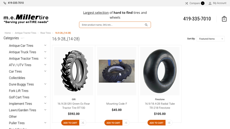 Antique Tractor Tires