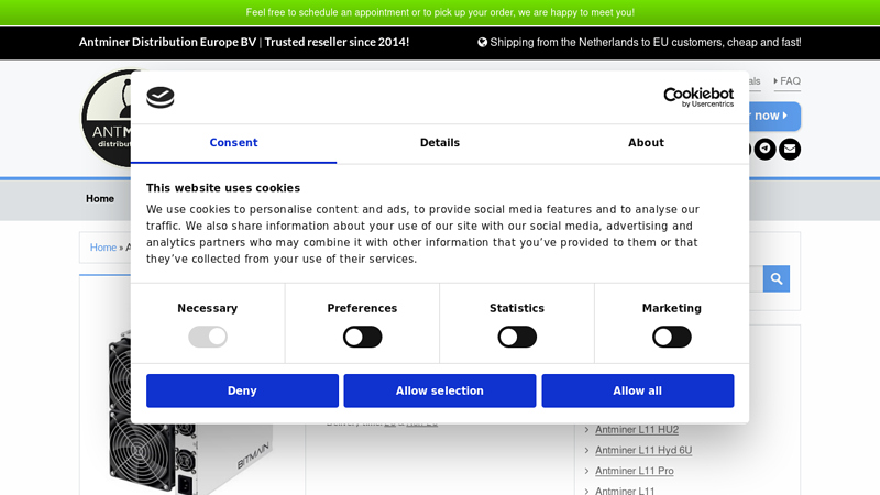 Antminer S17 on sale now