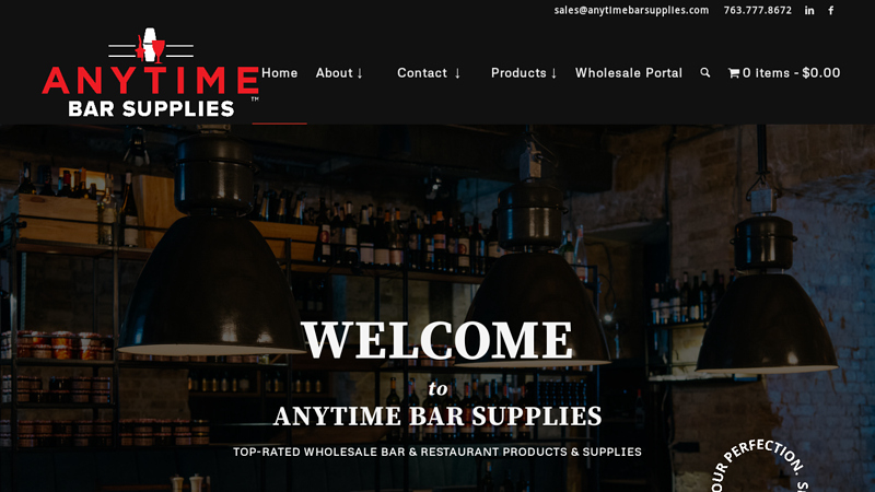 Anytime Bar Supplies
