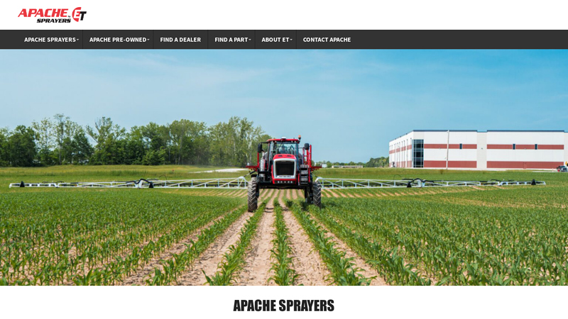 Apache Sprayers by Equipment Technologies