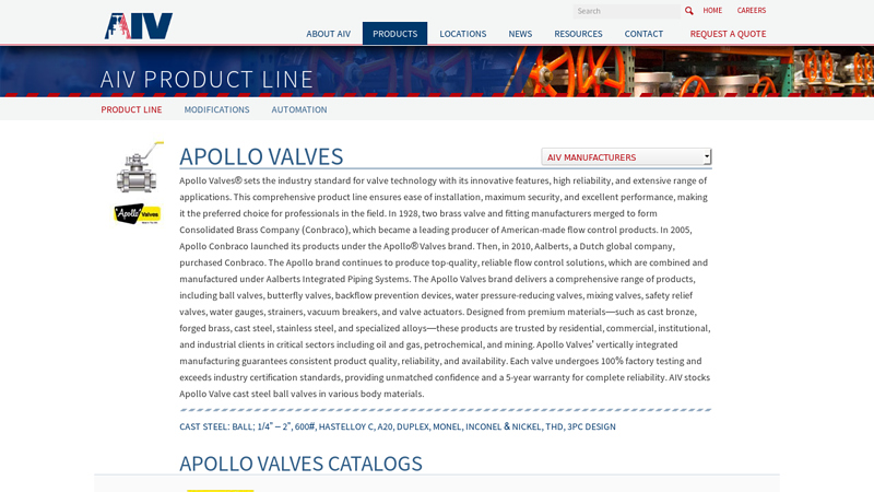 Apollo Valves
