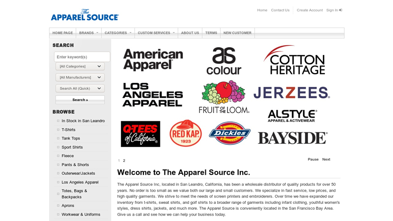 Apparel Source Wholesale Distributor