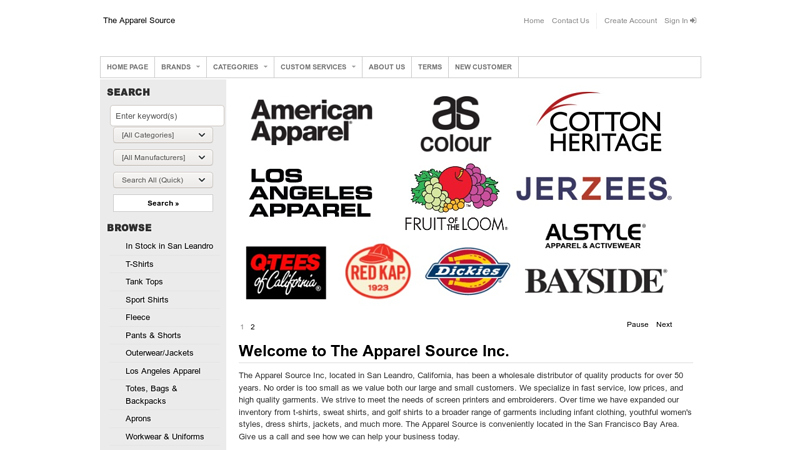 Apparel Source Wholesale Distributor