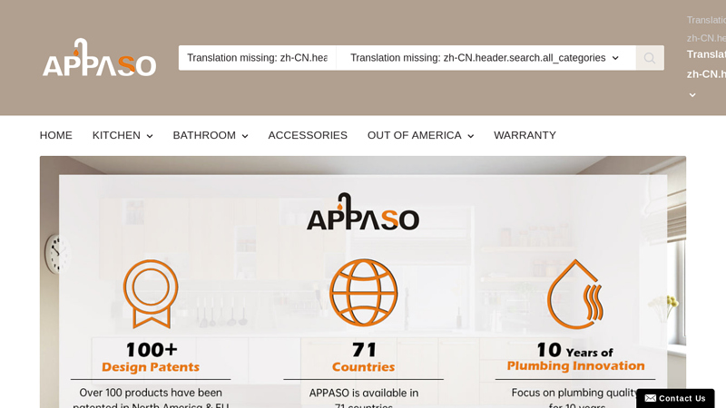 Appaso Official: Appaso kitchen & bathroom
