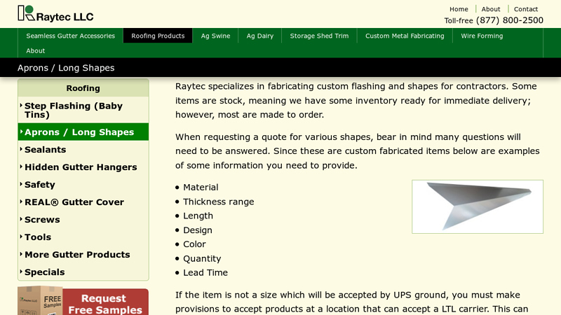 Aprons / Long Shapes