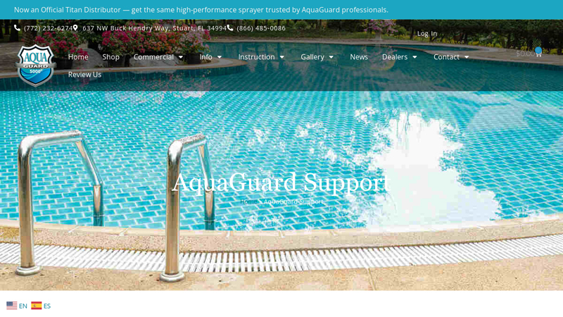 AquaGuard Support