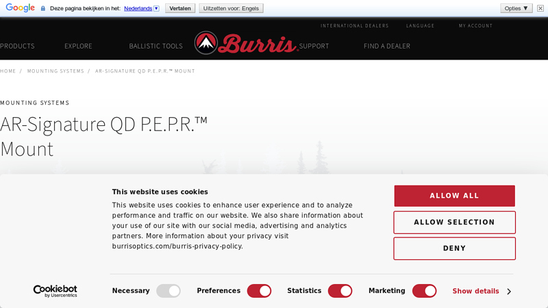 AR-Signature QD P.E.P.R.™ Mount