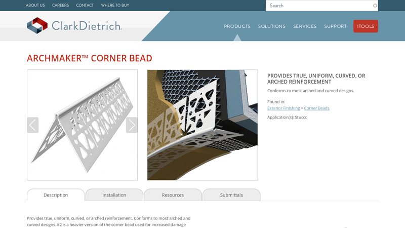 Archmaker™ Corner Bead