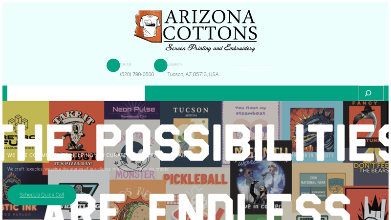 Arizona Cottons custom t-shirts