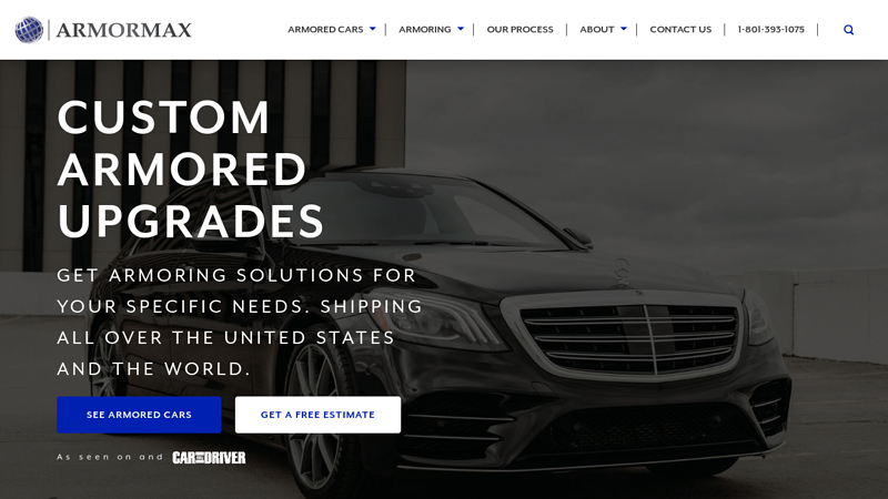 Armored Cars, Bulletproof Car, Armored Vehicles by Armormax