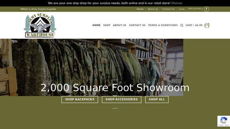 Army Surplus Warehouse