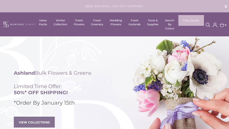 Ashland Wholesale Flowers & Greens