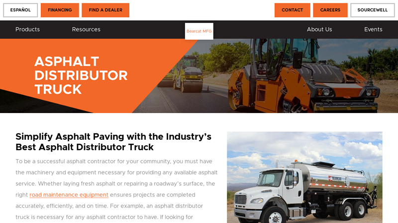 Asphalt Distributor Truck