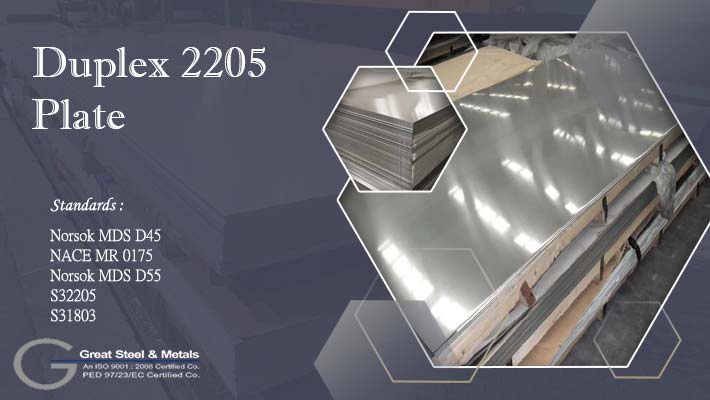 ASTM A240 Type 2205 Duplex Stainless Steel Sheet