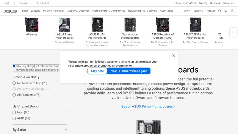 ASUS Prime Motherboards