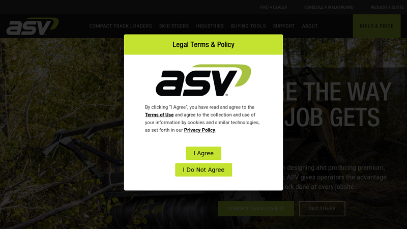 ASV Compact Posi-Track & Skid-Steer Loaders