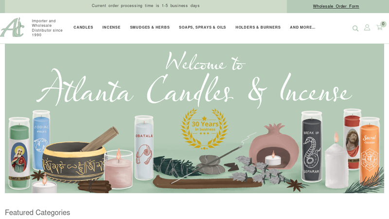 Atlanta Candles & Incense