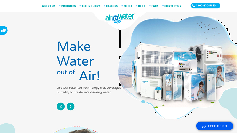 Atmospheric water Generator