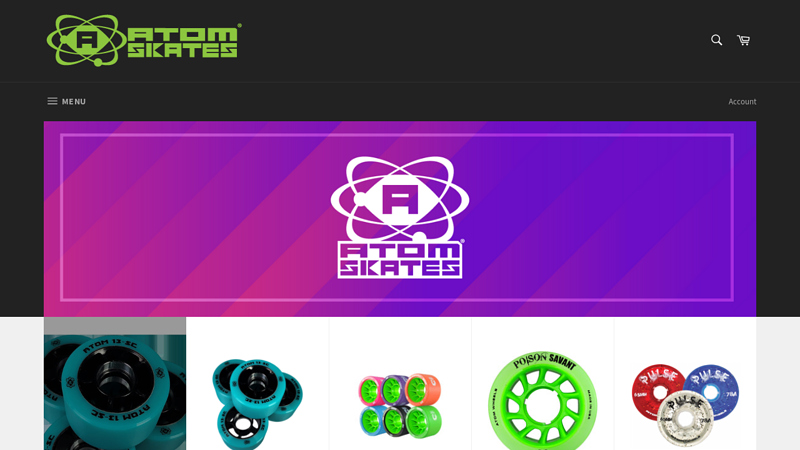 Atom Skates roller & inline skating equipment