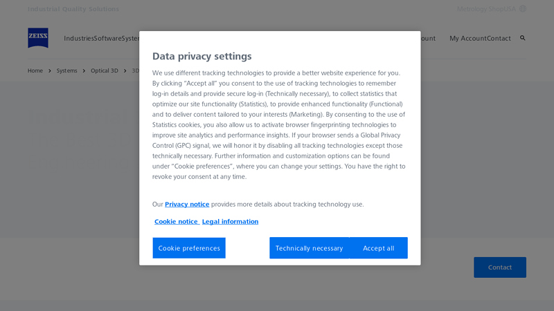 ATOS Industrial 3D scanners