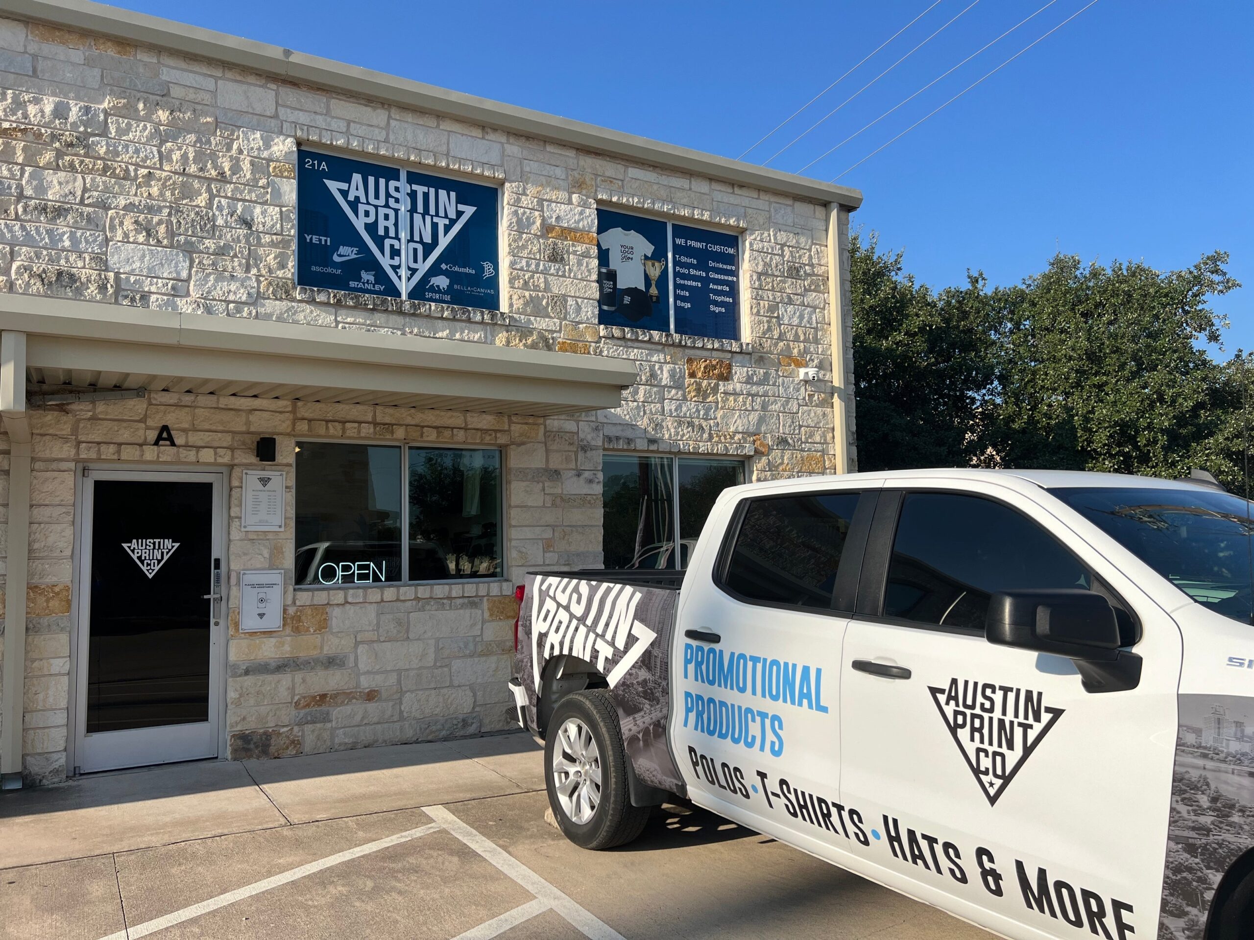 Austin Print Co. custom t-shirts