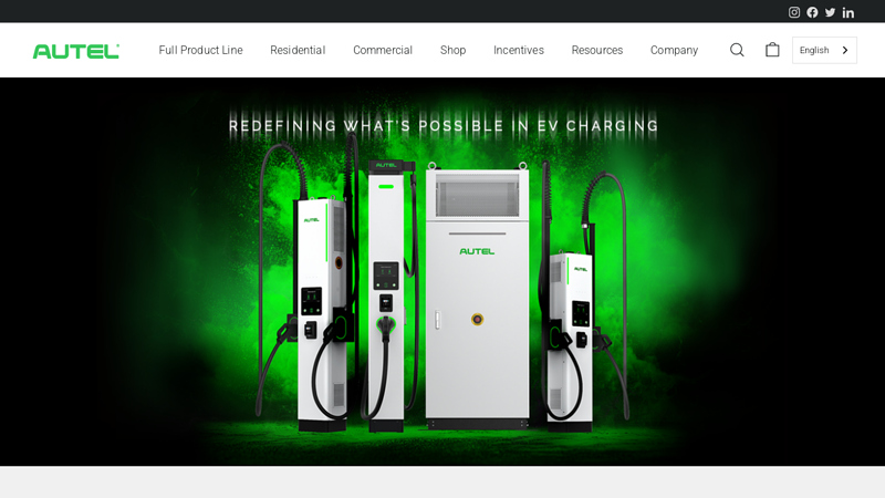 Autel Energy Electric Vehicle Chargers
