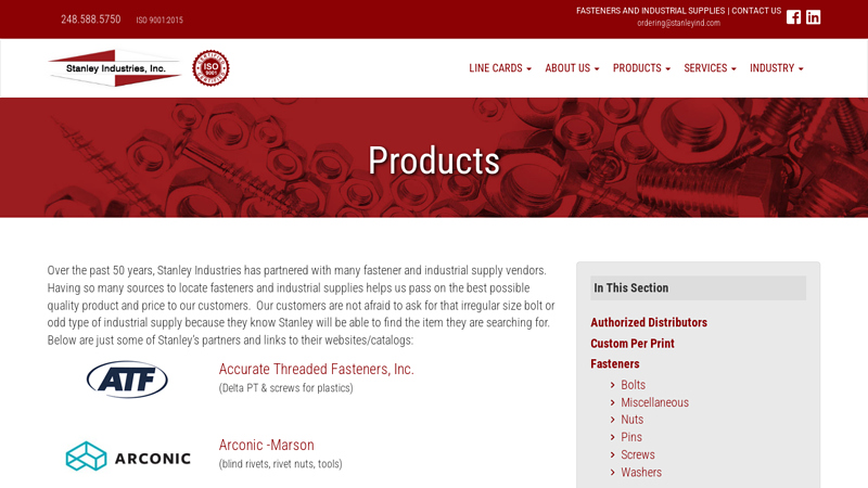 Authorized Distributors