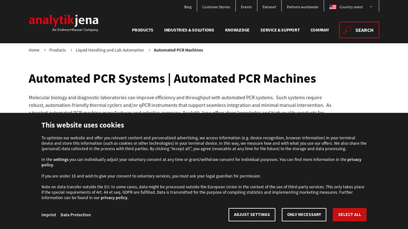 Automated PCR Machines