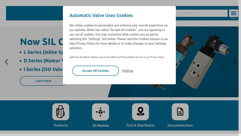 Automatic Valve Fluid Power