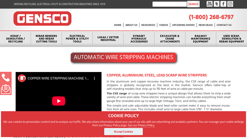 Automatic Wire Stripping Machines