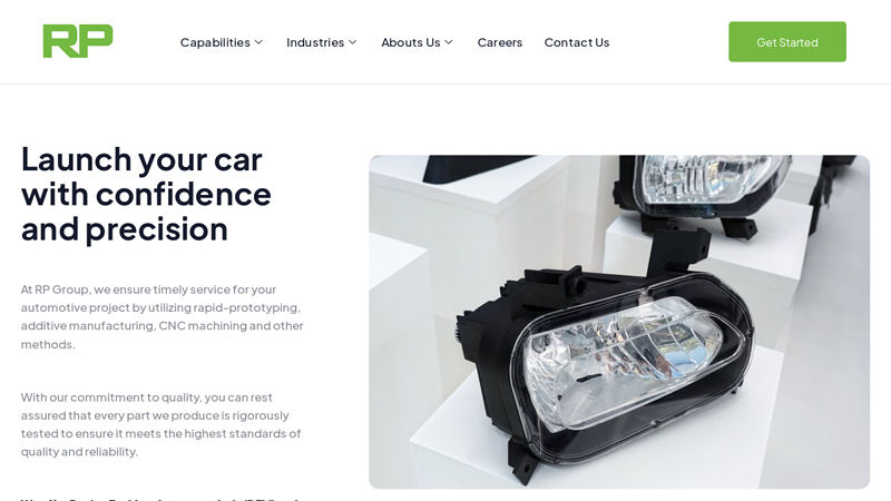 Automotive at RP Group Limited