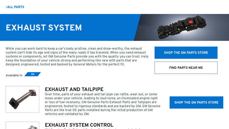 Automotive Exhaust System Parts