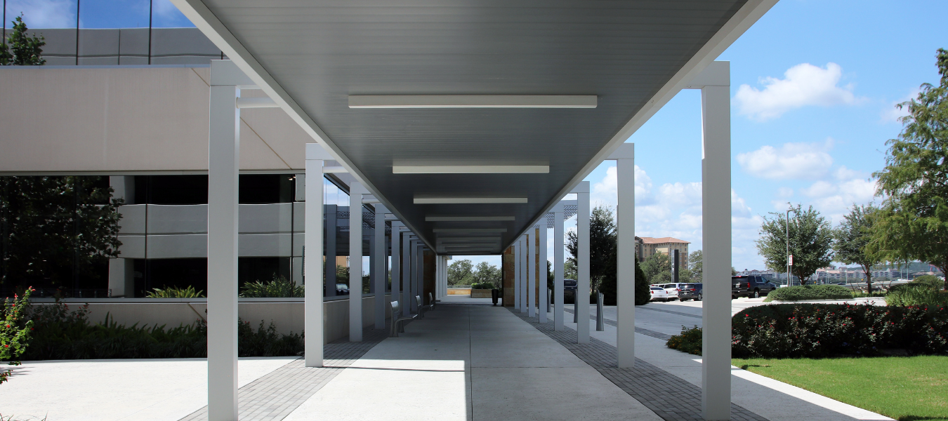 AVAdek Walkway Cover Systems and Canopies