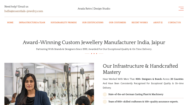 Award Winning Custom Jewellery Manufacturer