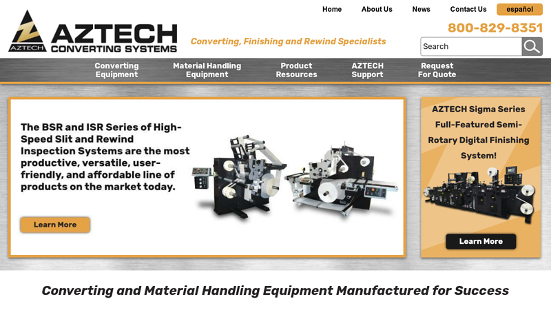 AZTECH Converting Systems