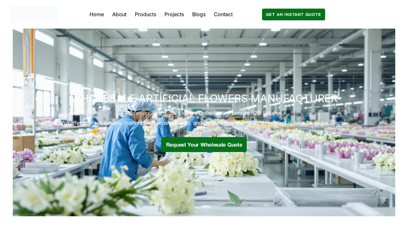 B2B Artificial Flowers