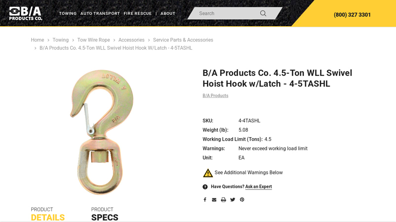 B/A Products Co. 4.5