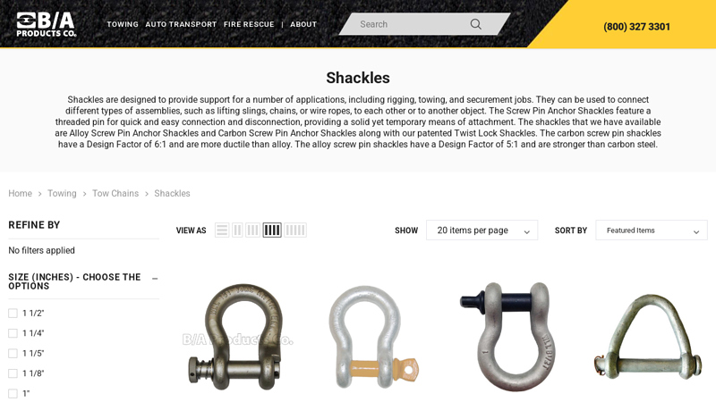 B/A Products Co. Heavy