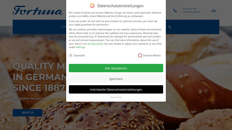 Bäckereimaschinen