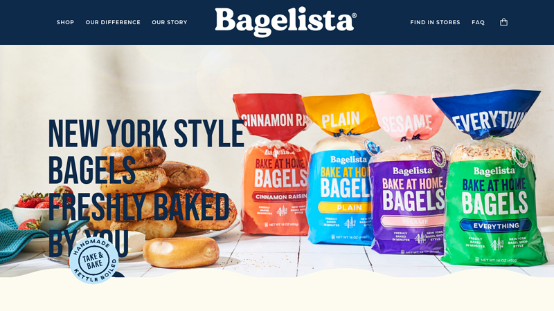 Bagelista bake at  bagels