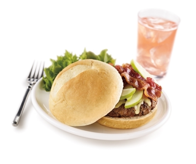 Baked Premium Hamburger Buns, Sliced