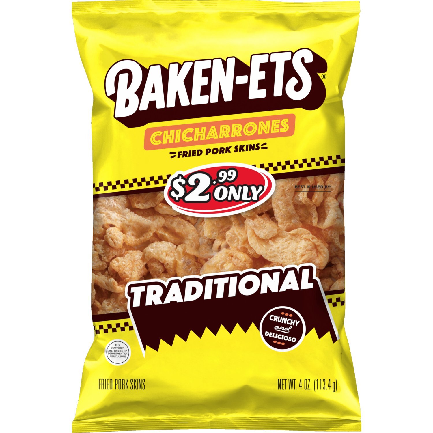 Baken-Ets® Traditional Fried Pork Skins