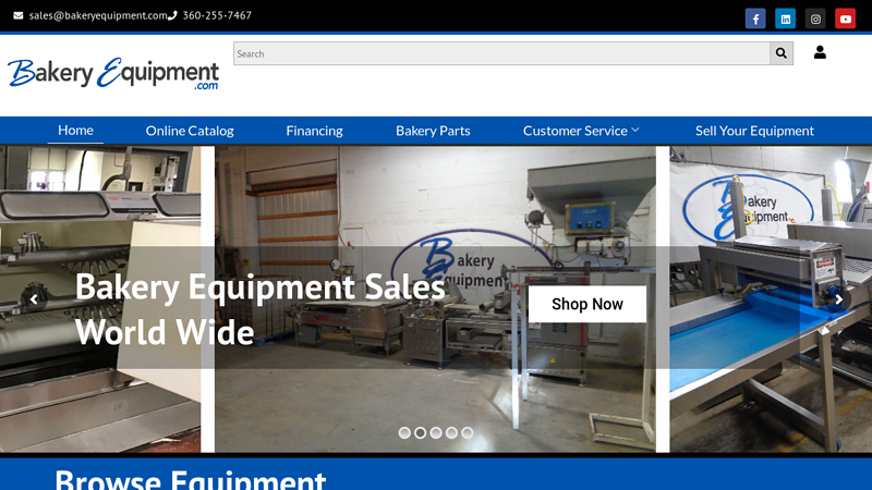 Bakery Equipment, Baking Supplies, Donut Equipment and Bagel ...