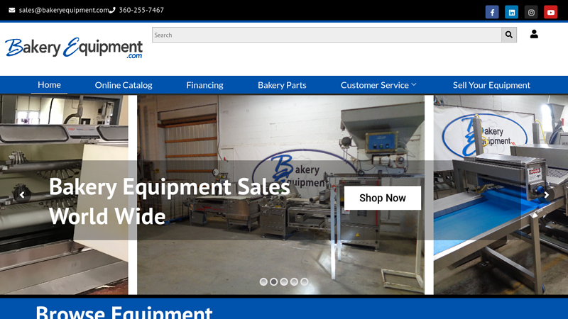 Bakery Equipment, Baking Supplies, Donut Equipment and Bagel ...