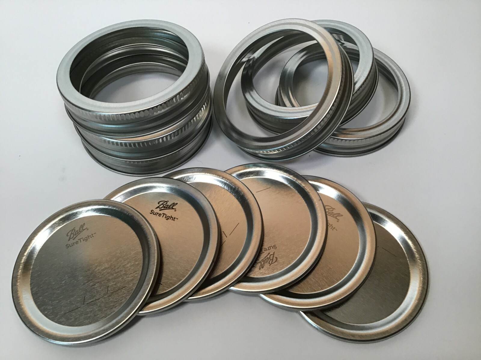 Ball Mason Jar Lids and Rings for Canning