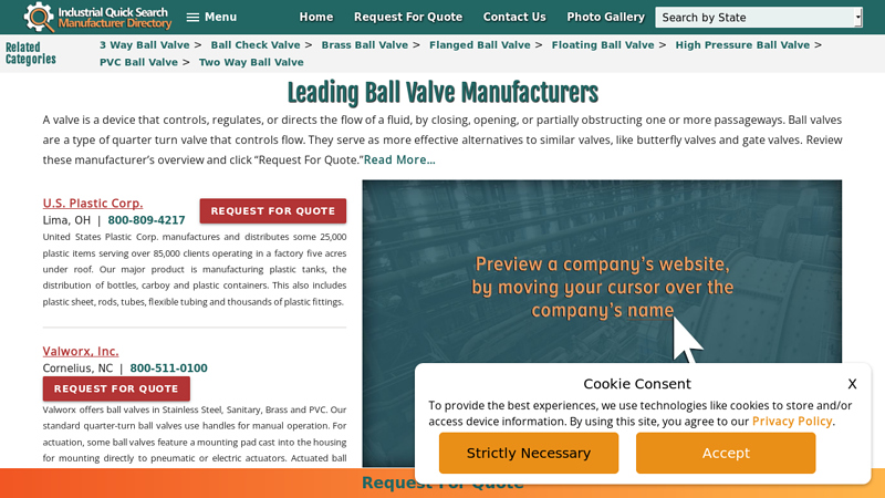 Ball Valve Manufacturers