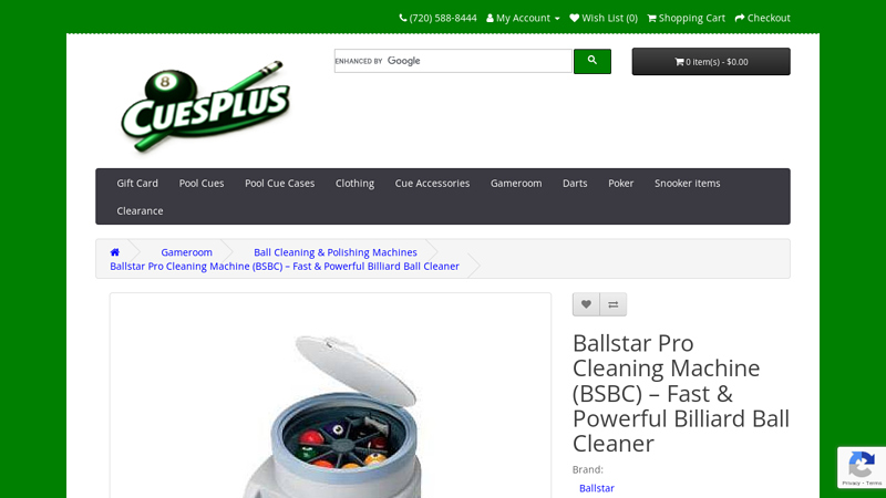 Ballstar Pro Cleaning Machine (BSBC)