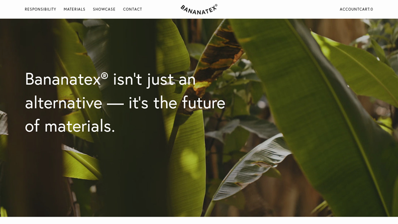 Bananatex® – Circular, Plant