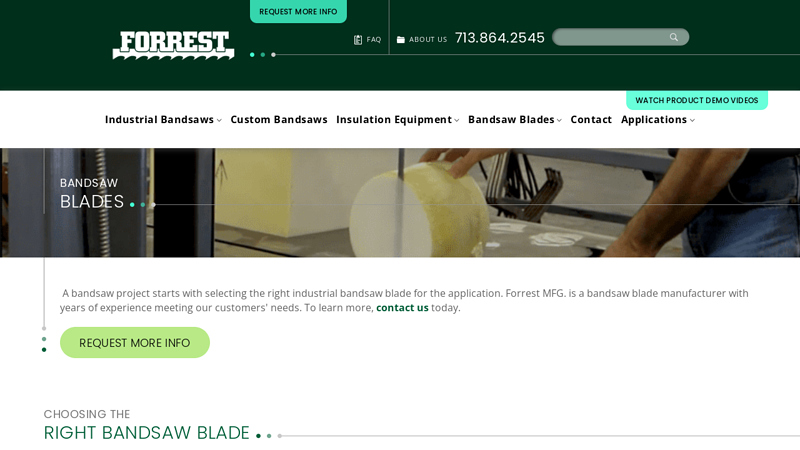 Bandsaw Blade Manufacturer