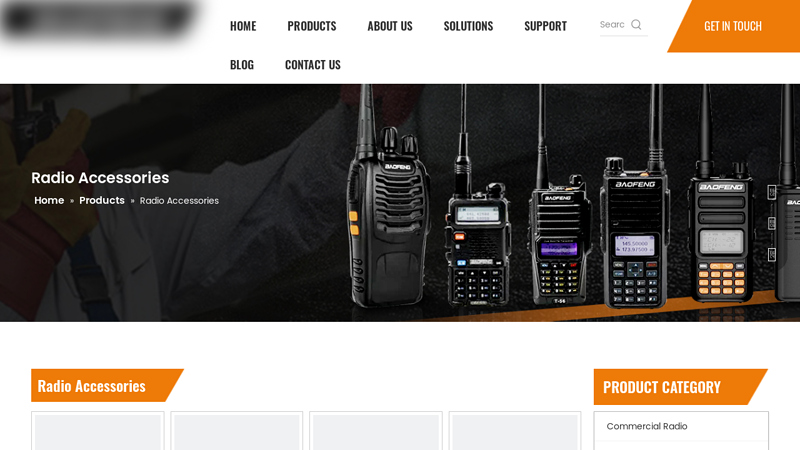 Baofeng radio accessories, radio rubber case, radio speaker